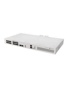 Mikrotik CRS418-8P-8G-2S+RM Cloud Router/Sw L2/L3 Gigabit Ethernet (10/100/1000) Energía sobre Ethernet (PoE) 1U