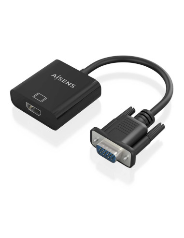 AISENS A115-0873 adaptador de cable de vídeo 0,2 m HDMI + 3.5mm + Micro-USB Type-B VGA (D-Sub)