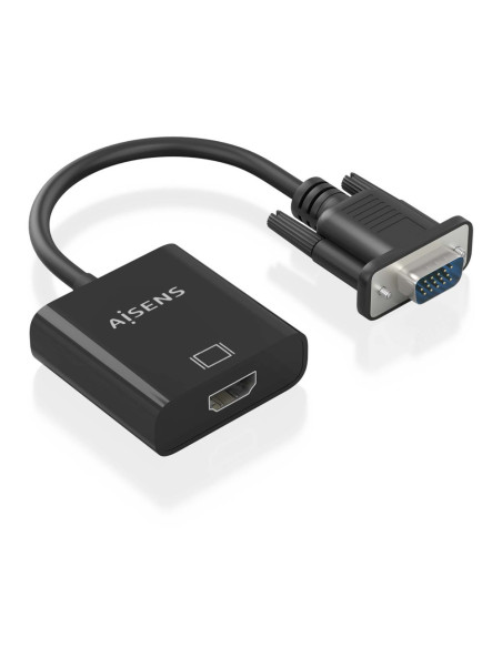 AISENS A115-0873 adaptador de cable de vídeo 0,2 m HDMI + 3.5mm + Micro-USB Type-B VGA (D-Sub)