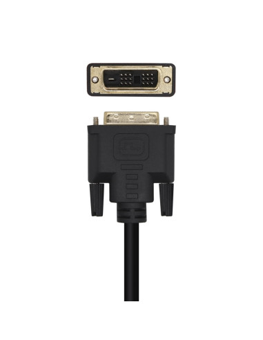 AISENS Cable DVI A HDMI, DVI 18+1/M-HDMI A/M, Negro, 3.0m