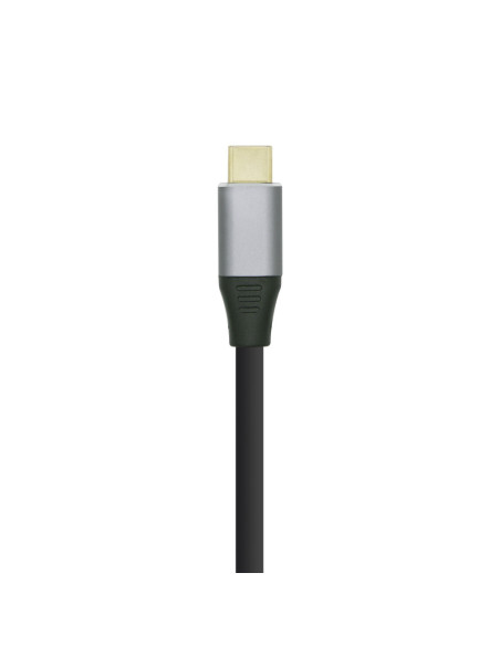 AISENS Cable conversor USB-C a Displayport 4K@60HZ, USB-C/M-DP/M, Negro, 0.8m