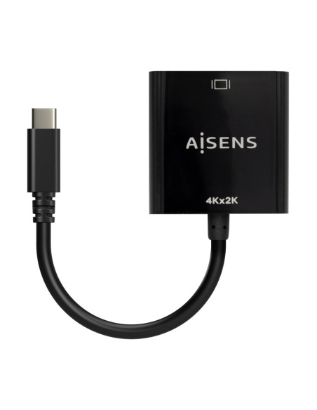 AISENS Conversor USB-C A HDMI 4K@30Hz, USB-C/M-HDMI/H, Negro, 15cm