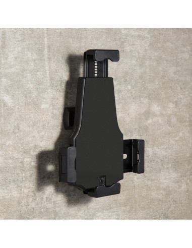 AISENS Soporte Antirobo de Sobremesa / Pared Ajustable (1 Pivote) para Tablet, Negro