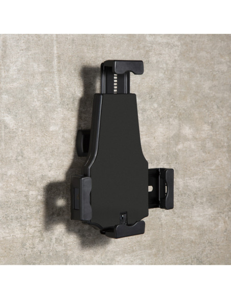 AISENS Soporte Antirobo de Sobremesa / Pared Ajustable (1 Pivote) para Tablet, Negro