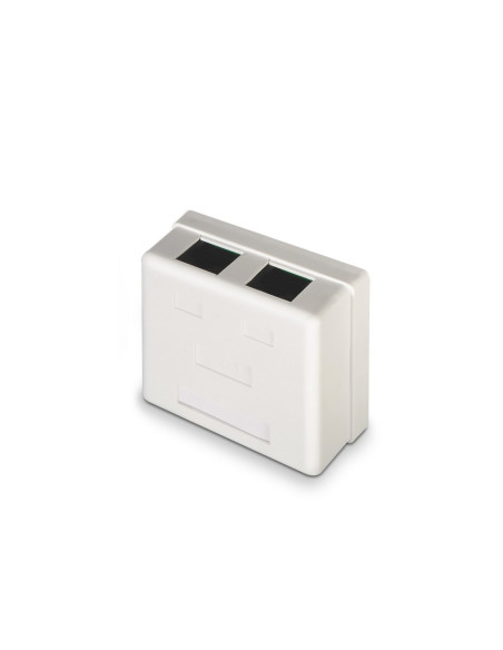 AISENS A139-0302 caja de conexiones de red Cat6 Blanco