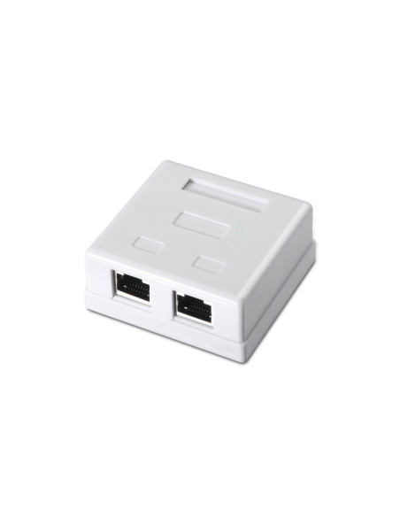 AISENS A139-0304 caja de conexiones de red Cat6 Blanco