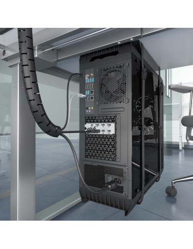 AISENS A151-0900 organizador de cables Universal Pasacables 1 pieza(s)