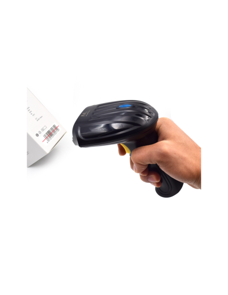 Ewent EW3430 lector de código de barras Lector de códigos de barras portátil 1D LED Negro