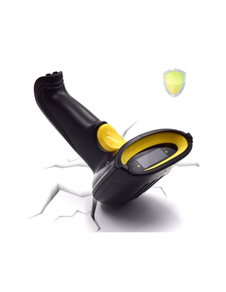 Ewent EW3430 lector de código de barras Lector de códigos de barras portátil 1D LED Negro