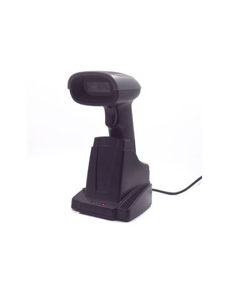 Ewent EW3440 lector de código de barras Lector de códigos de barras portátil 1D/2D Negro