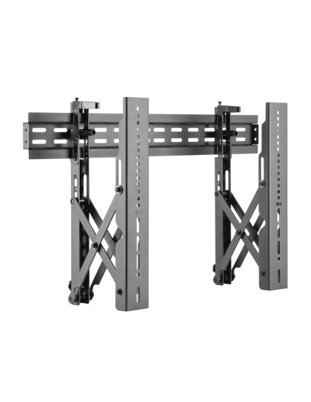 AISENS Soporte para Videowall Nivelable y Función Pop-Out para TV 45Kg de 37-70, Negro