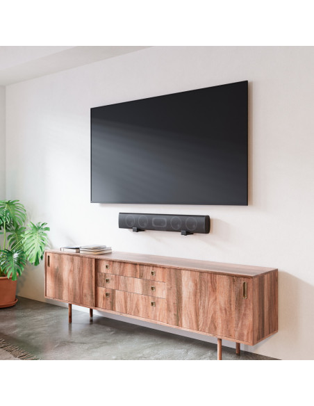 AISENS Soporte Universal de Pared para Barra de Sonido, Negro