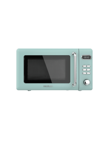 Cecotec 01712 microondas Verde Microondas con grill Encimera 20 L