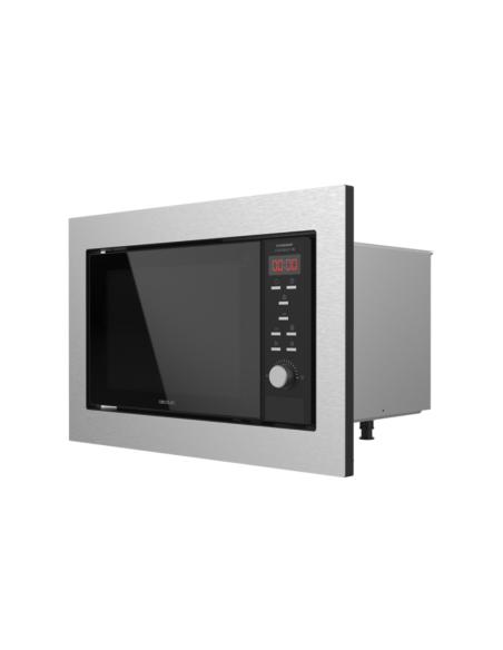 Cecotec 01389 microondas Negro, Acero Microondas con grill Integrado 23 L 900 W