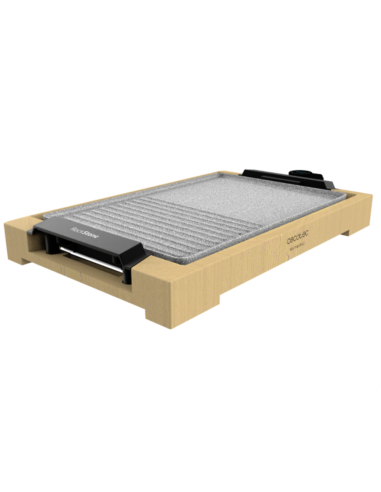 Cecotec 03091 plancha eléctrica Independiente 2000 W Gris, Madera