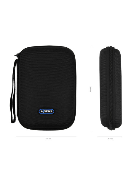 AISENS Estuche Protector para Caja Externa 2.5?, Negro