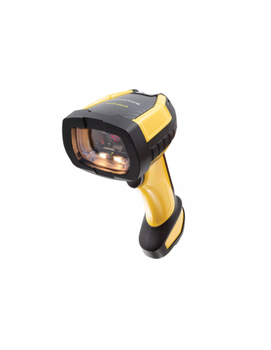 Datalogic PM9600-HP433RBK10 lector de código de barras Lector de códigos de barras portátil 1D/2D Laser Negro, Amarillo