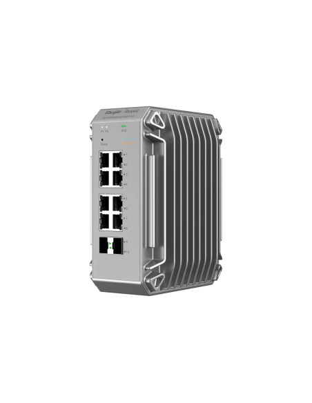 Ruijie Networks RG-NIS3100-8GT2SFP-HP switch Gestionado L2 Gigabit Ethernet (10/100/1000) Energía sobre Ethernet (PoE) Gris