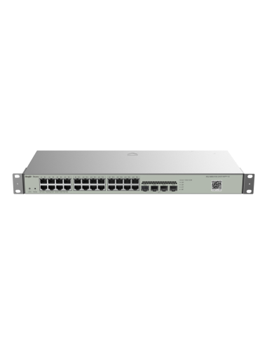 Ruijie Networks RG-NBS3100-24GT4SFP-V2 switch Gestionado L2 Gigabit Ethernet (10/100/1000) Metálico