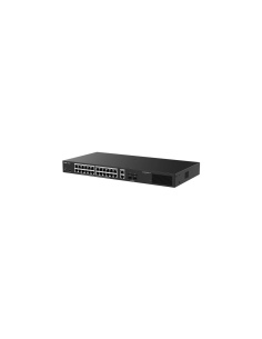 Ruijie Networks RG-ES228GS-LP switch Gestionado L2 Gigabit Ethernet (10/100/1000) Energía sobre Ethernet (PoE) Escritorio Negro
