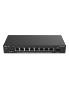 Ruijie Networks RG-ES209MG-P switch Gestionado L2 2.5G Ethernet (100/1000/2500) Energía sobre Ethernet (PoE) Negro