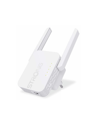 Strong 300S repetidor y transceptor Repetidor de red 300 Mbit/s Blanco