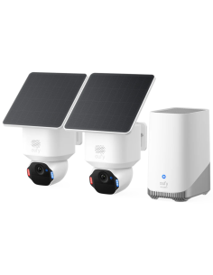 Eufy SoloCam E42 + HomeBase S380 Bala (forma) Cámara de seguridad IP Interior y exterior 3840 x 2160 Pixeles Techo/pared