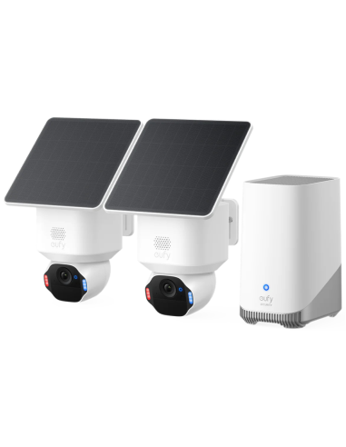 Eufy SoloCam E42 + HomeBase S380 Bala (forma) Cámara de seguridad IP Interior y exterior 3840 x 2160 Pixeles Techo/pared