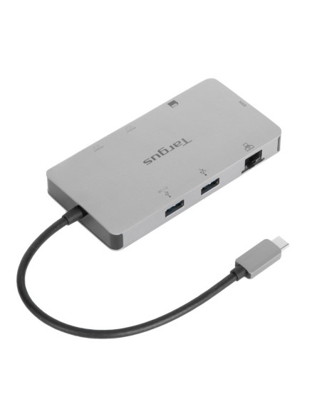 Targus DOCK423EU base para portátil y replicador de puertos Alámbrico USB 3.2 Gen 1 (3.1 Gen 1) Type-C Plata