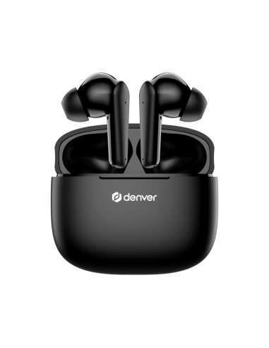 Denver TWE-48B Auriculares True Wireless Stereo (TWS) Dentro de oído Llamadas/Música Bluetooth Negro