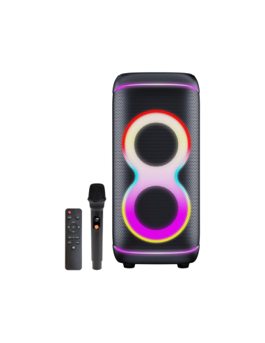 Denver BPS-370 Altavoz para fiestas Negro 100 W