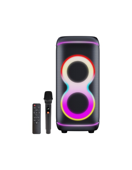 Denver BPS-370 Altavoz para fiestas Negro 100 W