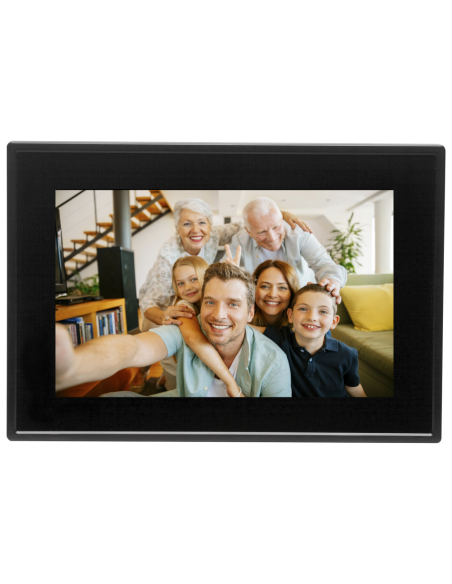 Denver PFF-1011BLACK marco fotográfico digital Negro 25,6 cm (10.1") Pantalla táctil Wifi