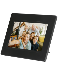Denver PFF-710BLACK marco fotográfico digital Negro 17,8 cm (7") Pantalla táctil Wifi