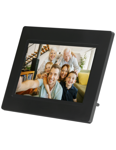 Denver PFF-710BLACK marco fotográfico digital Negro 17,8 cm (7") Pantalla táctil Wifi