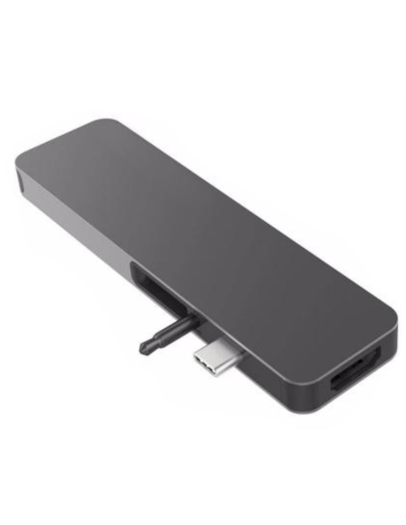 HYPER GN21D-GRAY base para portátil y replicador de puertos Gris