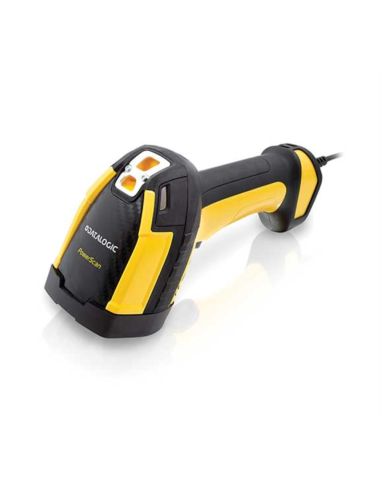 Datalogic PD9630-HPK2 lector de código de barras Lector de códigos de barras portátil 1D/2D Negro, Amarillo