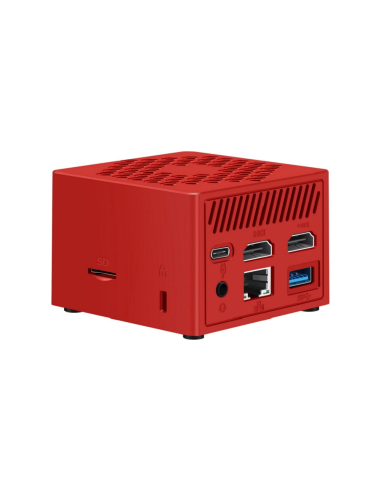 Leotec MiniPC N100 8GB 128GB Rojo
