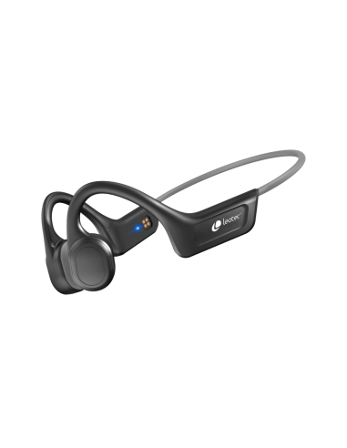 Leotec LEBONE02G auricular y casco Inalámbrico gancho de oreja Deportes Bluetooth Gris