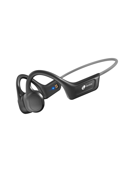 Leotec LEBONE02G auricular y casco Inalámbrico gancho de oreja Deportes Bluetooth Gris