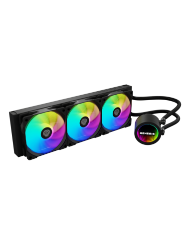 GENESIS NLG-2321 sistema de refrigeración para ordenador Carcasa del ordenador Kit de refrigeración líquida Negro