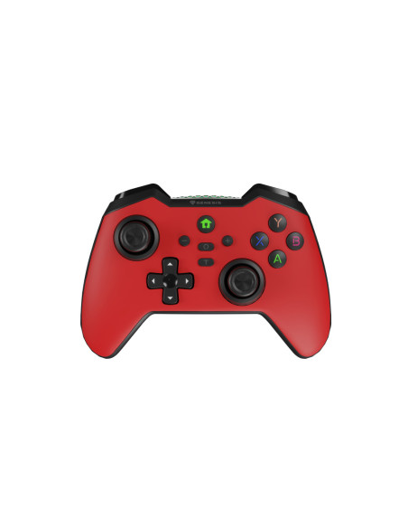 GENESIS Mangan 400 Rojo Bluetooth Gamepad Analógico/Digital Android, MAC, Nintendo Switch, PC, iOS