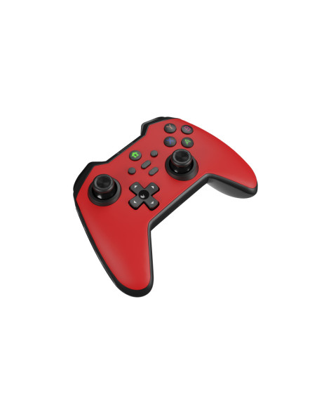 GENESIS Mangan 400 Rojo Bluetooth Gamepad Analógico/Digital Android, MAC, Nintendo Switch, PC, iOS