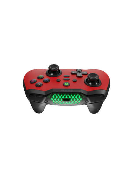 GENESIS Mangan 400 Rojo Bluetooth Gamepad Analógico/Digital Android, MAC, Nintendo Switch, PC, iOS
