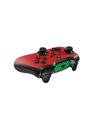 GENESIS Mangan 400 Rojo Bluetooth Gamepad Analógico/Digital Android, MAC, Nintendo Switch, PC, iOS