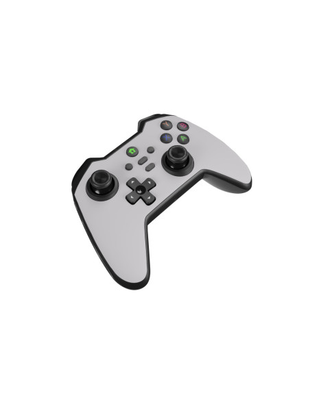 GENESIS Mangan 400 Blanco Bluetooth Gamepad Analógico/Digital Android, MAC, Nintendo Switch, PC, iOS