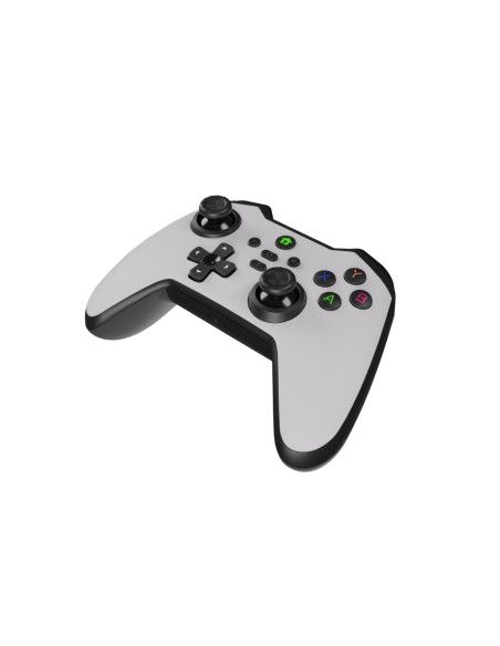 GENESIS Mangan 400 Blanco Bluetooth Gamepad Analógico/Digital Android, MAC, Nintendo Switch, PC, iOS