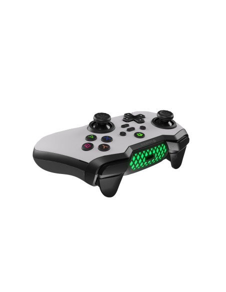 GENESIS Mangan 400 Blanco Bluetooth Gamepad Analógico/Digital Android, MAC, Nintendo Switch, PC, iOS