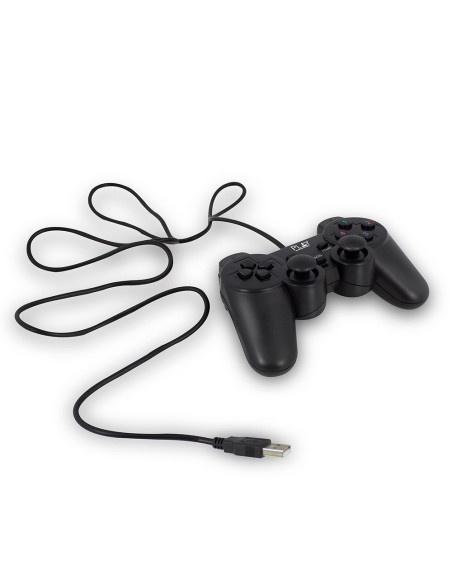 Ewent Play Negro USB 2.0 Gamepad Analógico/Digital PC