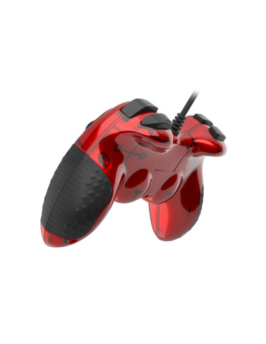 GENESIS MANGAN 200 Rojo USB 2.0 Gamepad Analógico/Digital PC